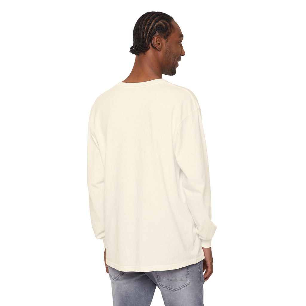 Custom Print - Unisex Garment-dyed Long Sleeve T-Shirt