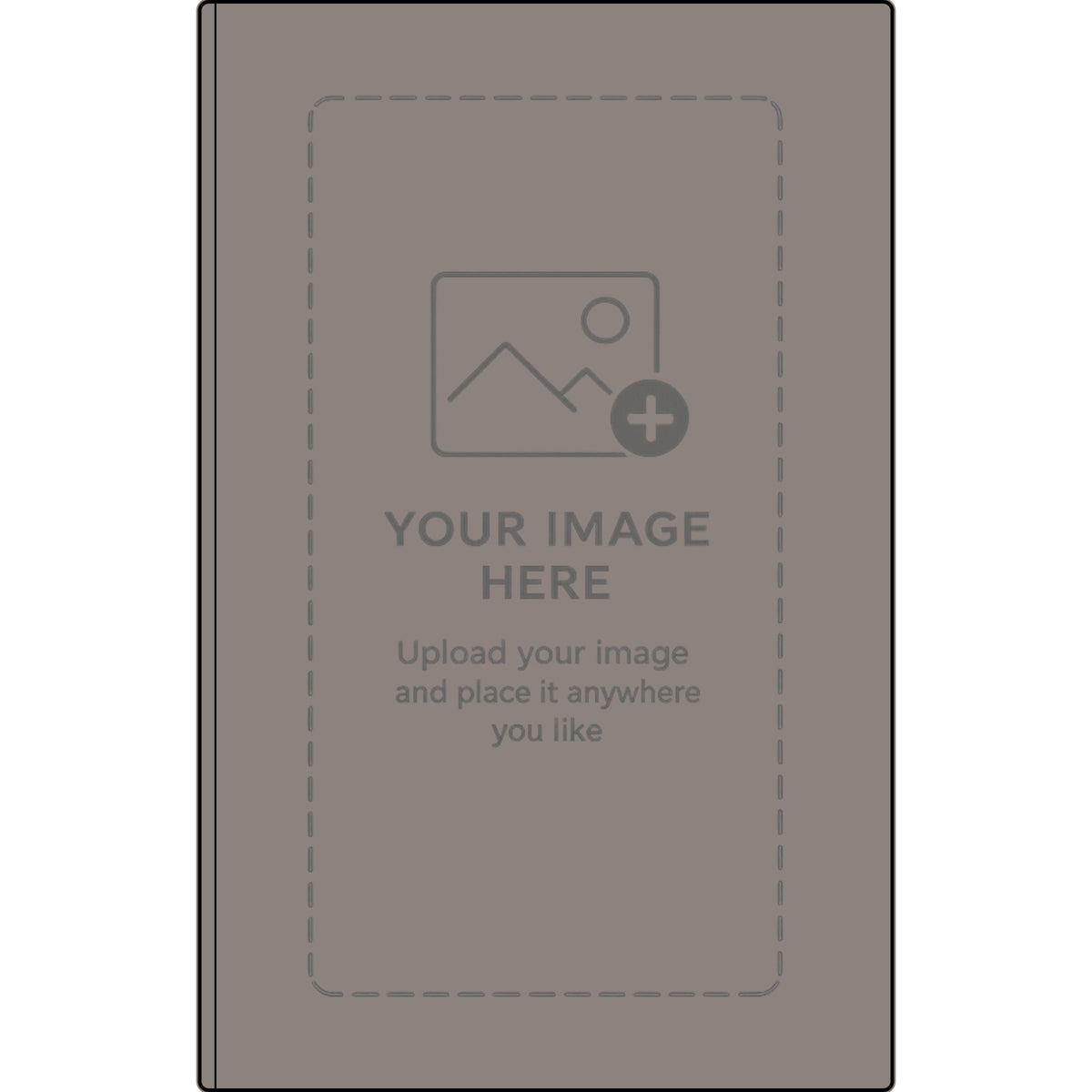Engravable Vegan Leather Journal — Personalized Name & Image Notebook