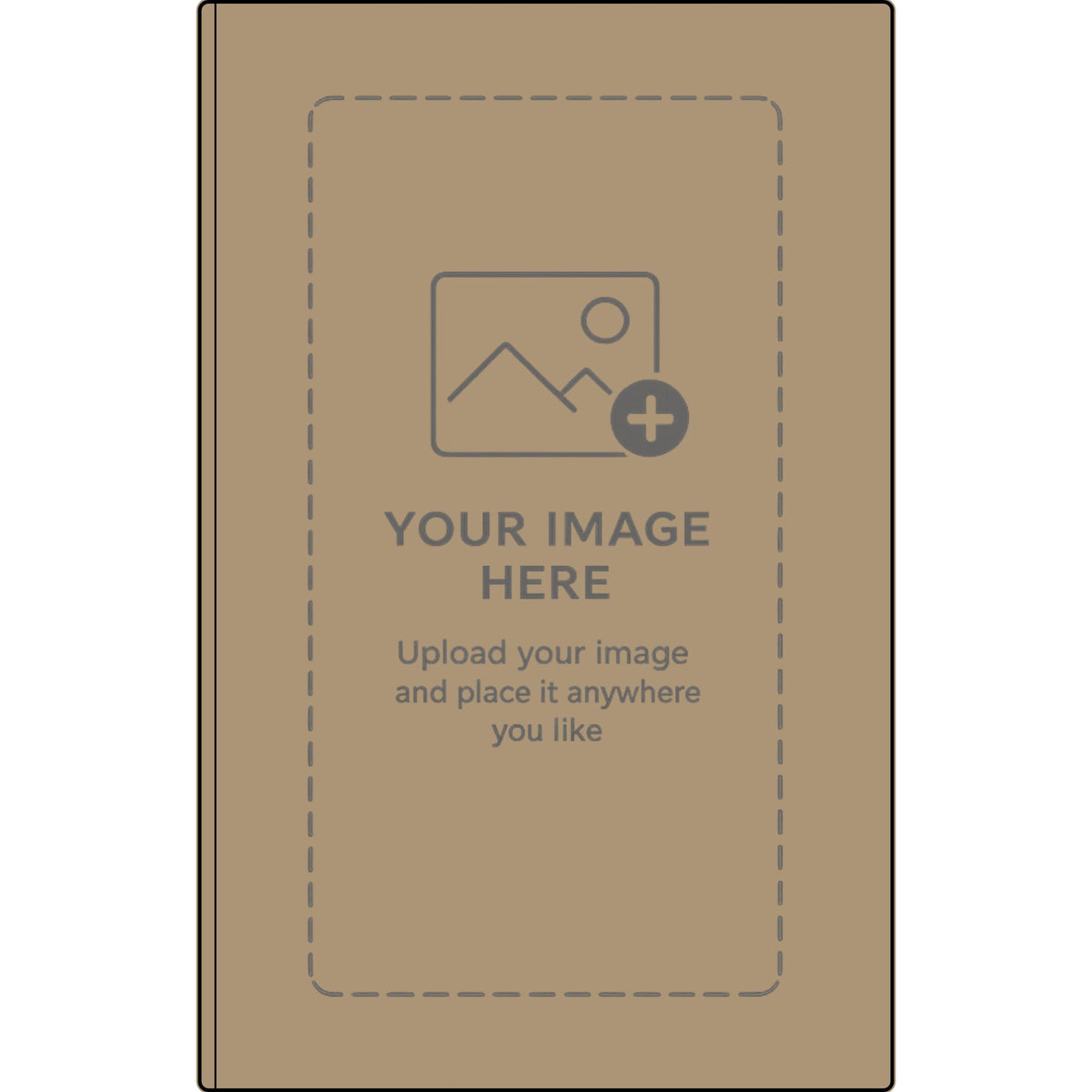 Engravable Vegan Leather Journal — Personalized Name & Image Notebook