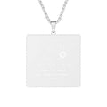 Custom Cut Photo Pendant