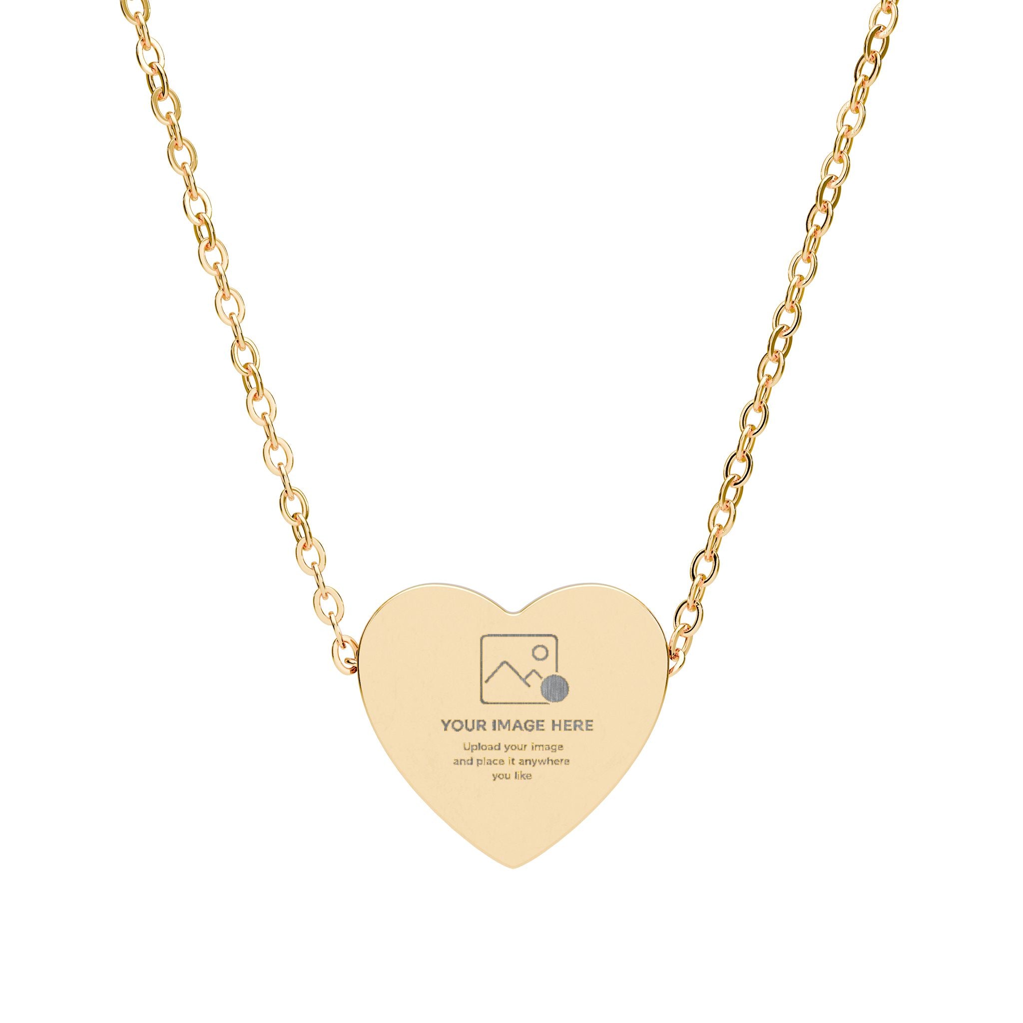 Heart Necklace (Engraving)