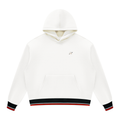 Unisex Oversized Color Block Fleece Hoodie
