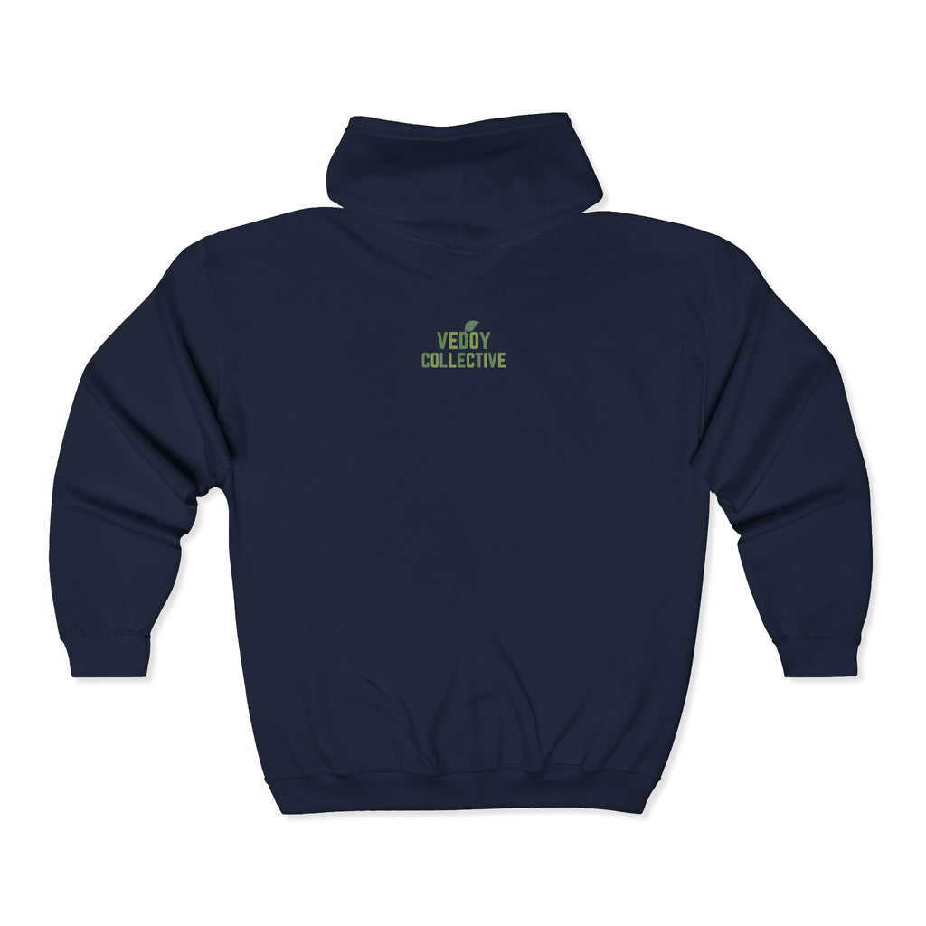 Unisex Heavy Blend™ Full Zip Hooded Sweatshirt - Broccoli Collection