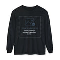 Custom Print - Unisex Garment-dyed Long Sleeve T-Shirt