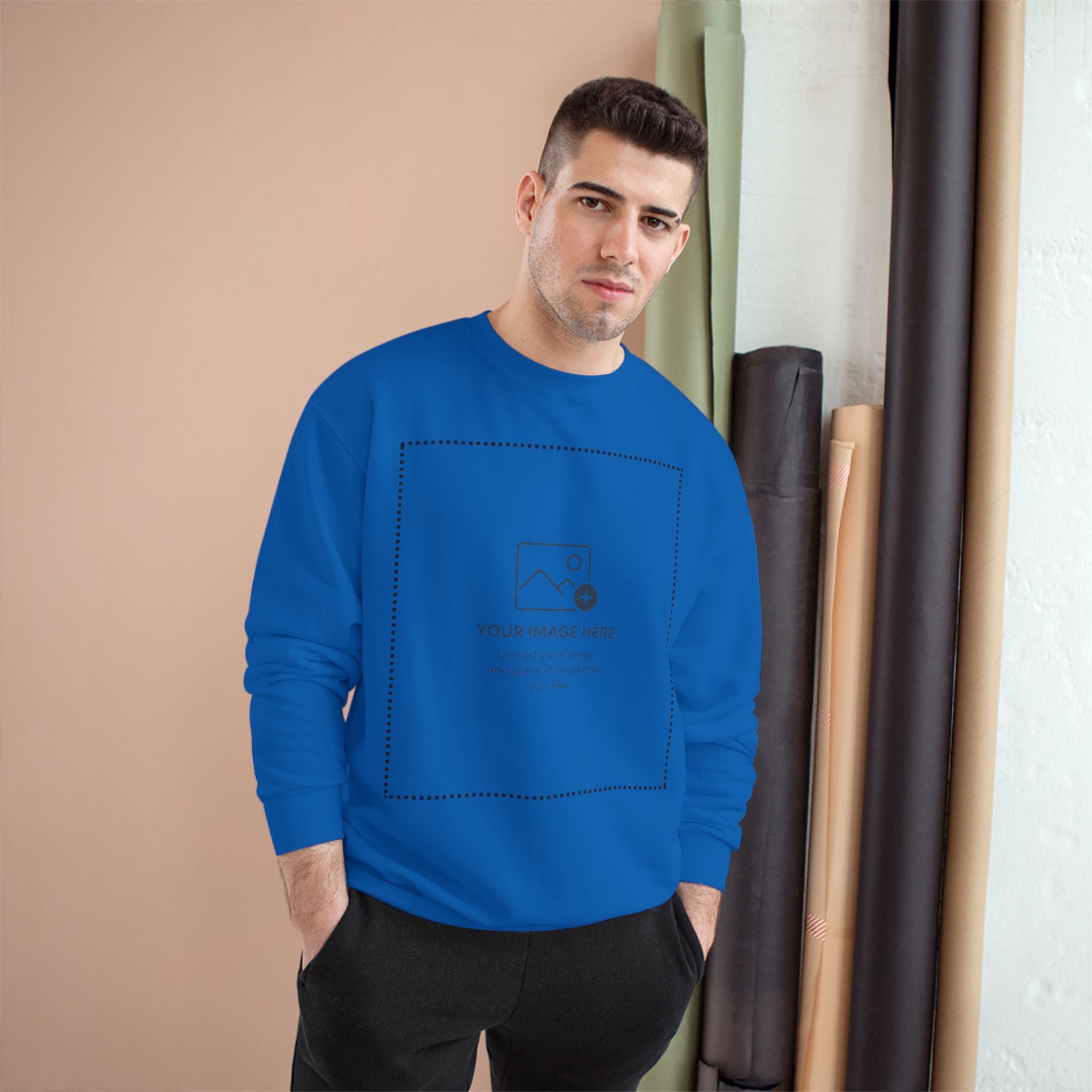 Cl1hampion Sweatshirt — Custom Photo/Print