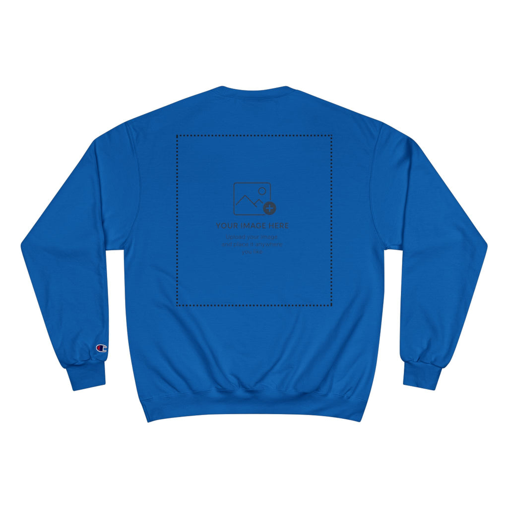 Cl1hampion Sweatshirt — Custom Photo/Print