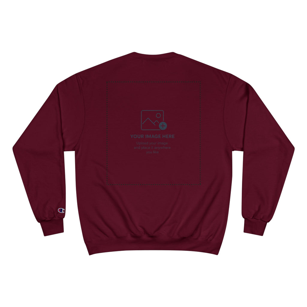 Cl1hampion Sweatshirt — Custom Photo/Print