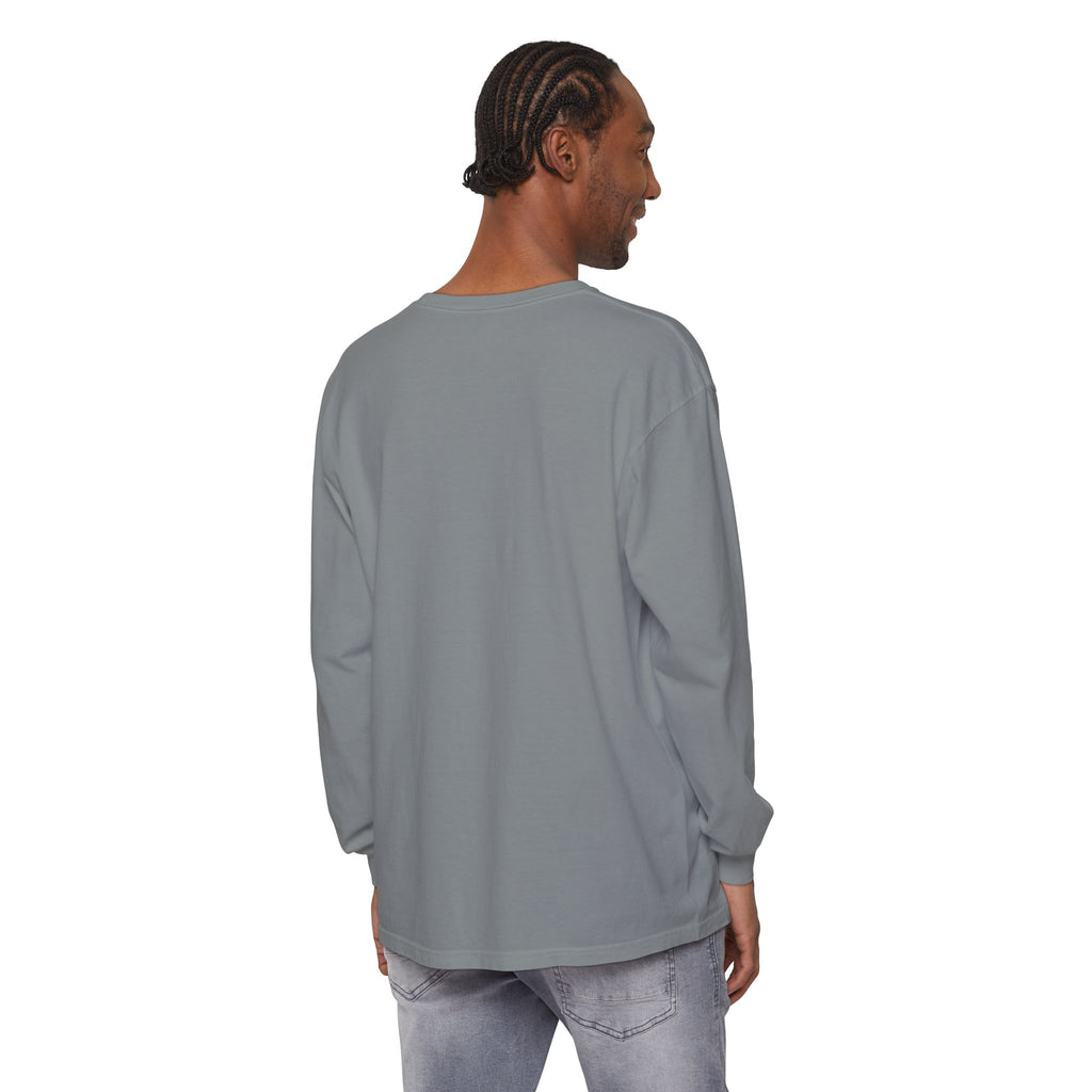 Custom Print - Unisex Garment-dyed Long Sleeve T-Shirt