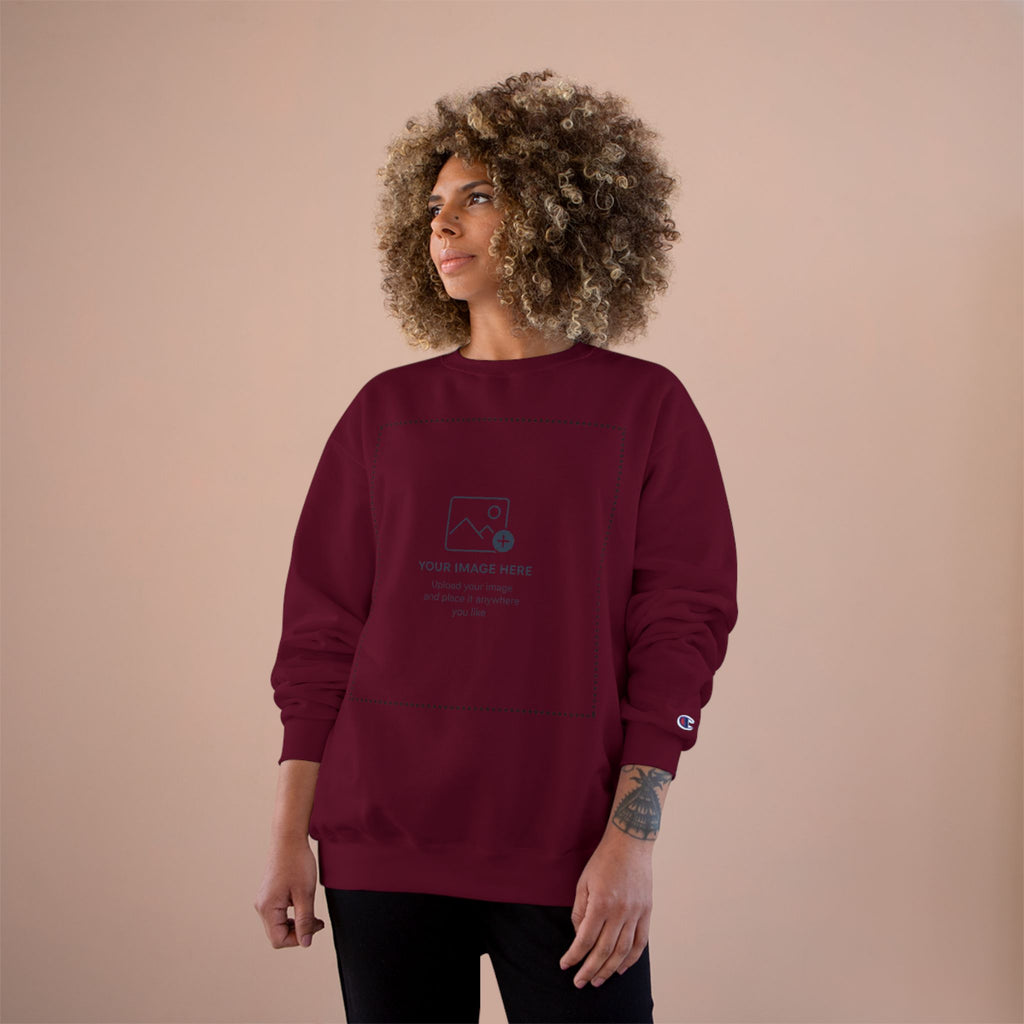 Cl1hampion Sweatshirt — Custom Photo/Print