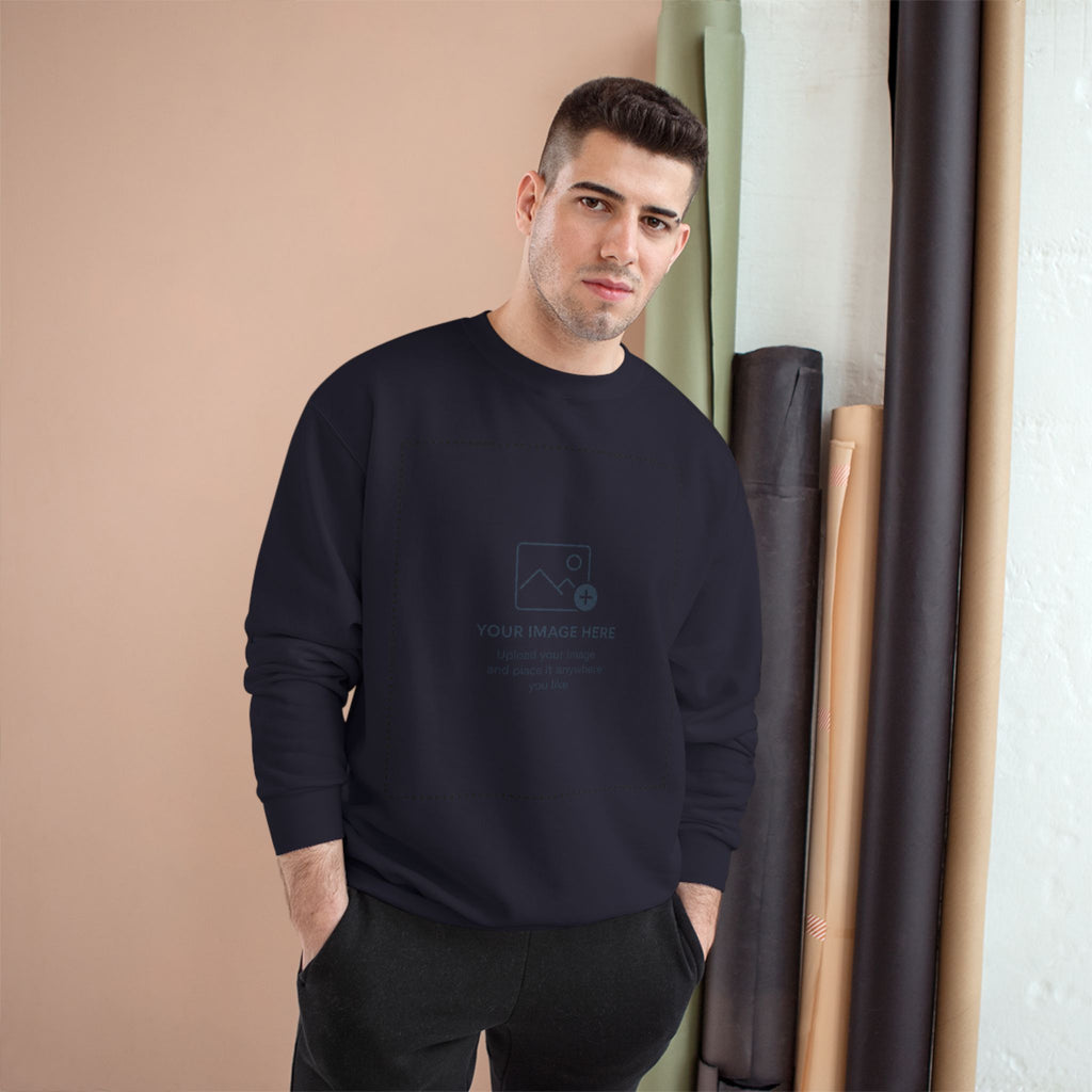 Cl1hampion Sweatshirt — Custom Photo/Print