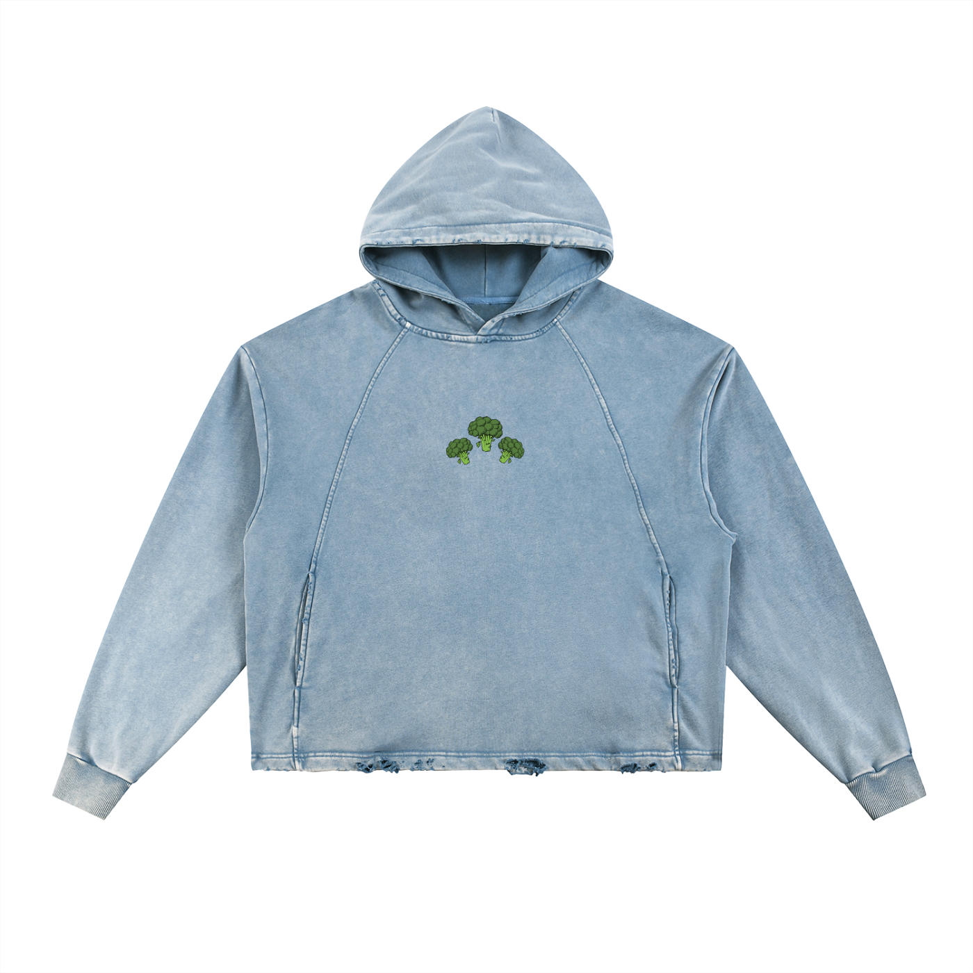 Hoodie,Vedoy,Collective,Comfy,Cotton,Broccoli,Hettegenser,Unisex