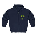 Unisex Heavy Blend™ Full Zip Hooded Sweatshirt - Broccoli Collection
