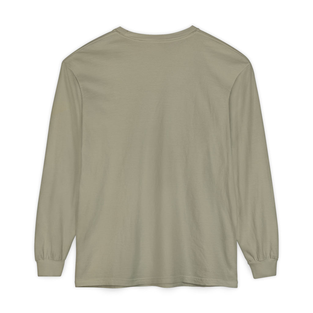 Custom Print - Unisex Garment-dyed Long Sleeve T-Shirt