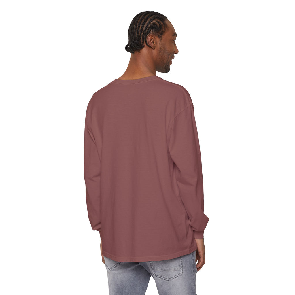 Custom Print - Unisex Garment-dyed Long Sleeve T-Shirt