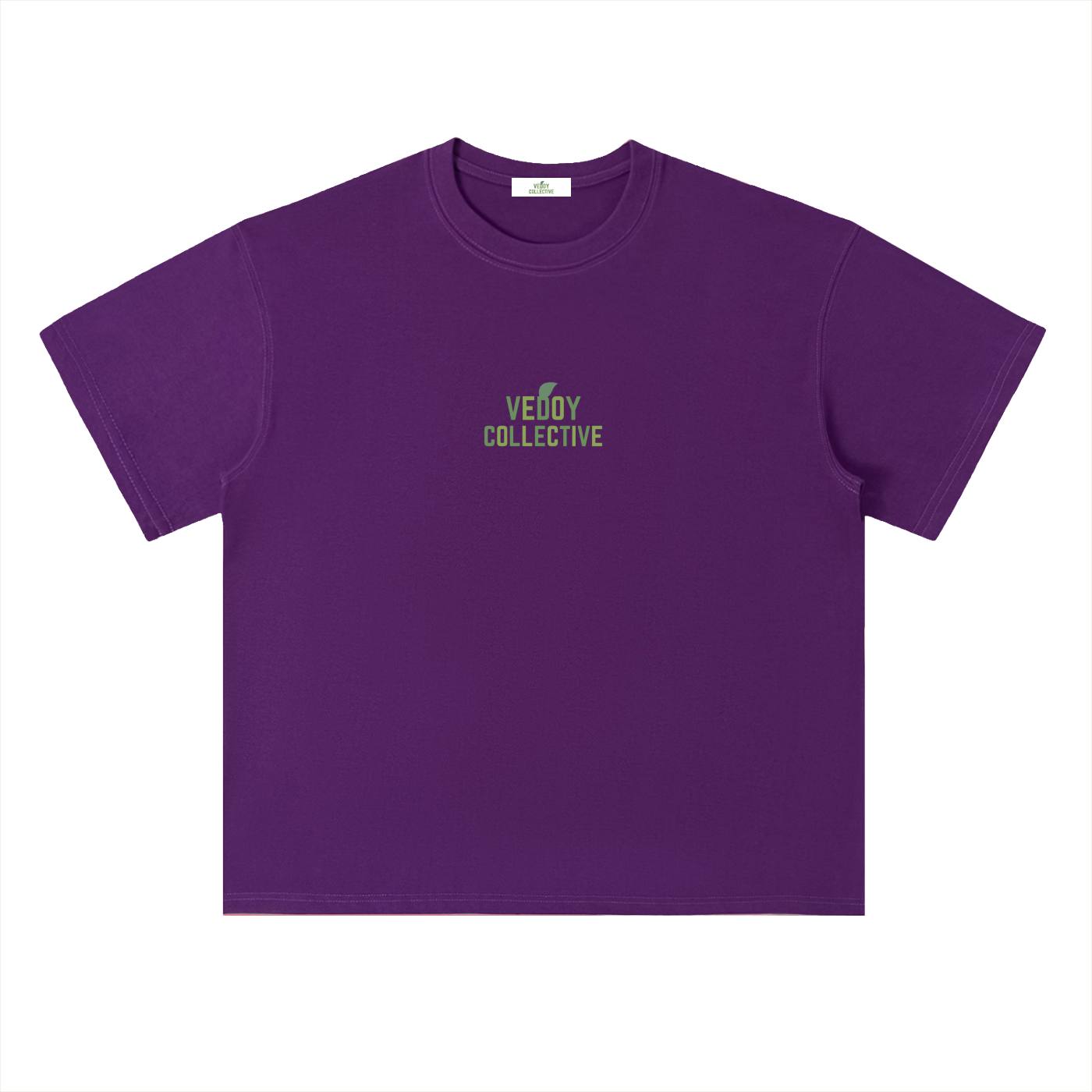 Heavyweight T-skjorte med senket skulder 100 % bomull – Vedoy Collective