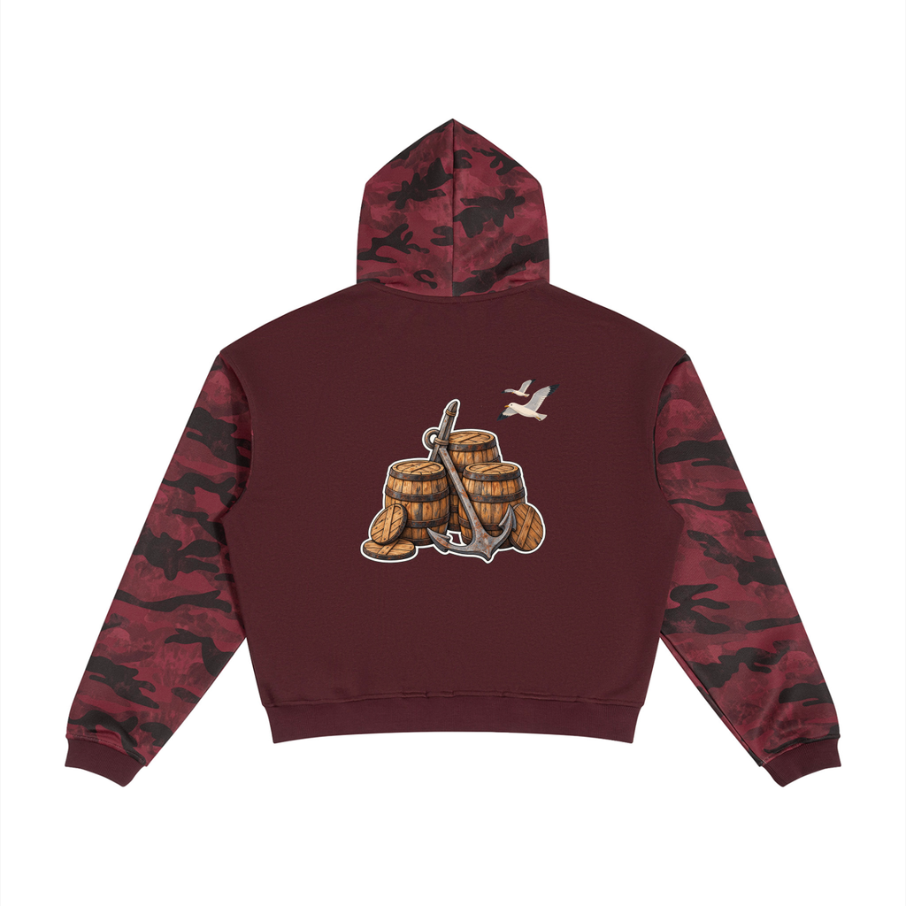 Vedoy,Collectiver,collection,camo,zipup,unisex,haugesund,norwy,norge,barrel,fisher,fishermn,comfy,qulity,men,women,seagull,Make,mase,fugl,bird