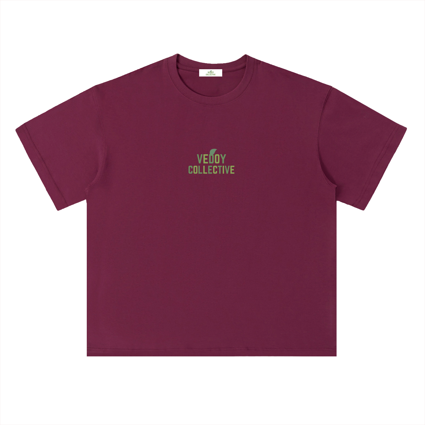 Heavyweight T-skjorte med senket skulder 100 % bomull – Vedoy Collective