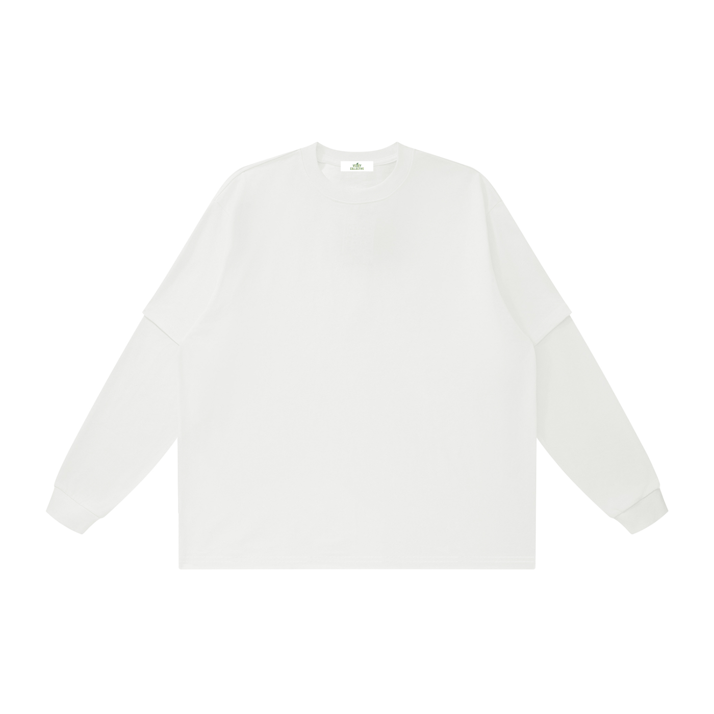 Vedoy,Collection,Collective,Core,Lomg,Long,Sleeved,Sleeves,Sweatshirt,Tshirt,Layered,Oversized,Autumn,Cotton,Comfy,Unisez,Unisex,Green,Yellow,Black,White