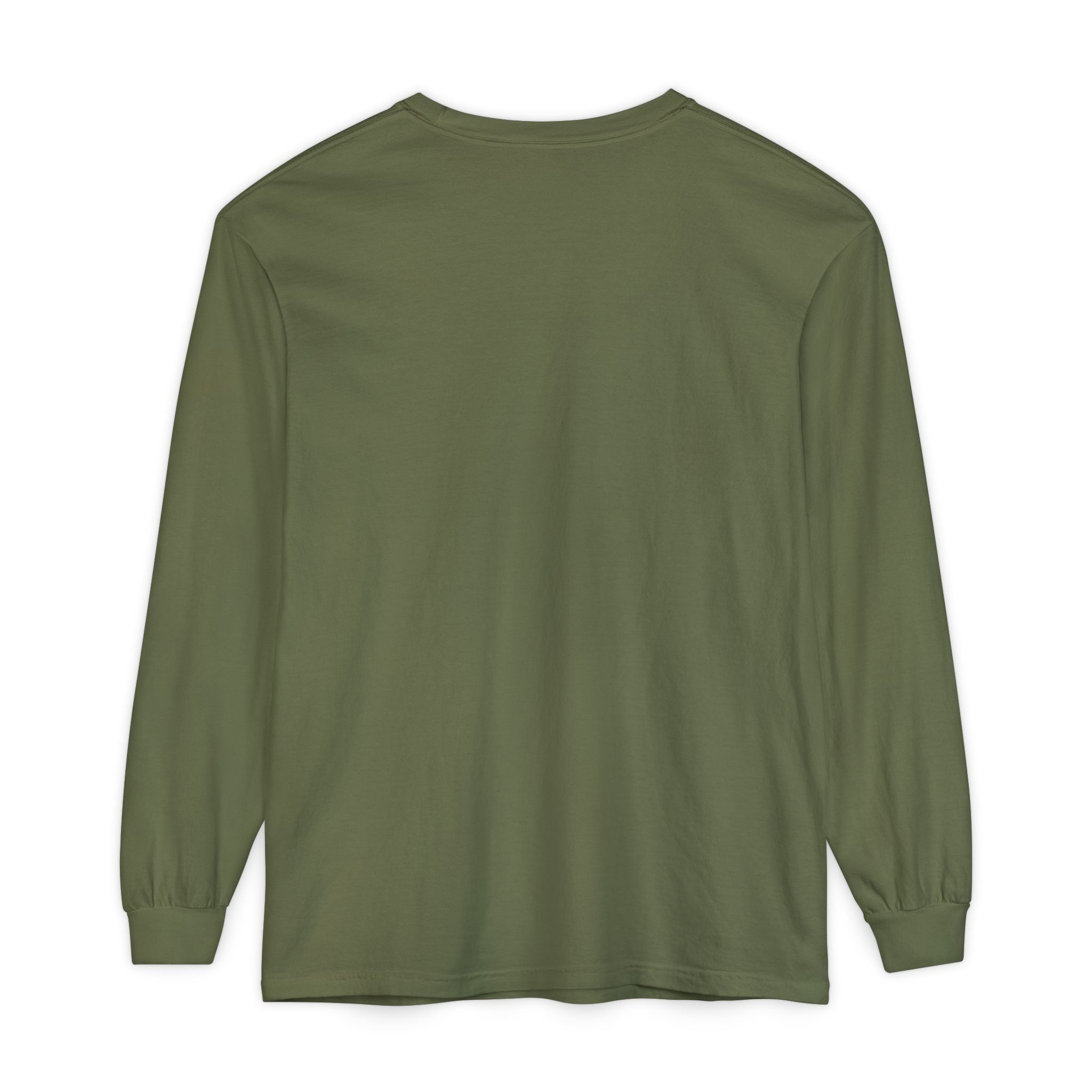 Custom Print - Unisex Garment-dyed Long Sleeve T-Shirt