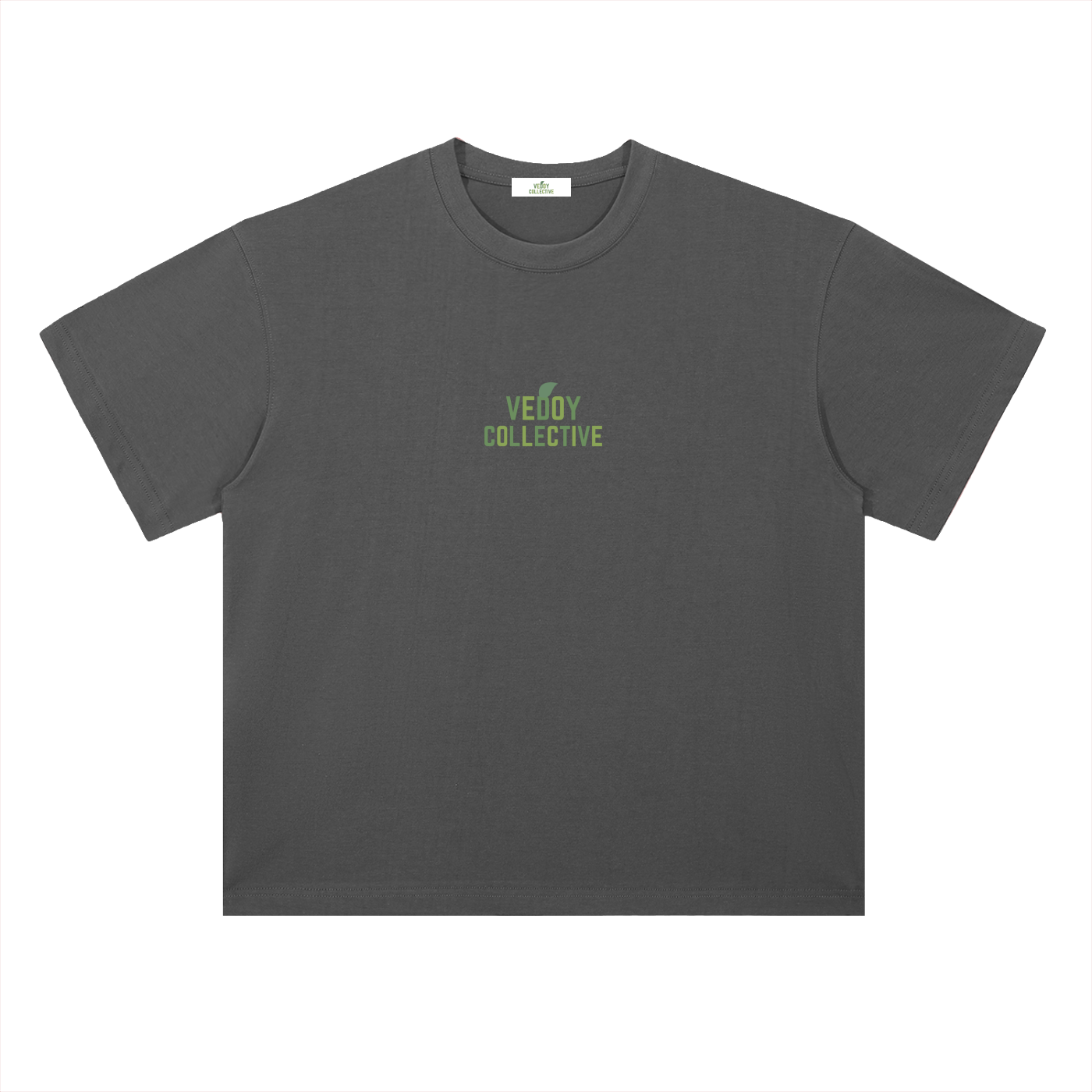 Heavyweight T-skjorte med senket skulder 100 % bomull – Vedoy Collective