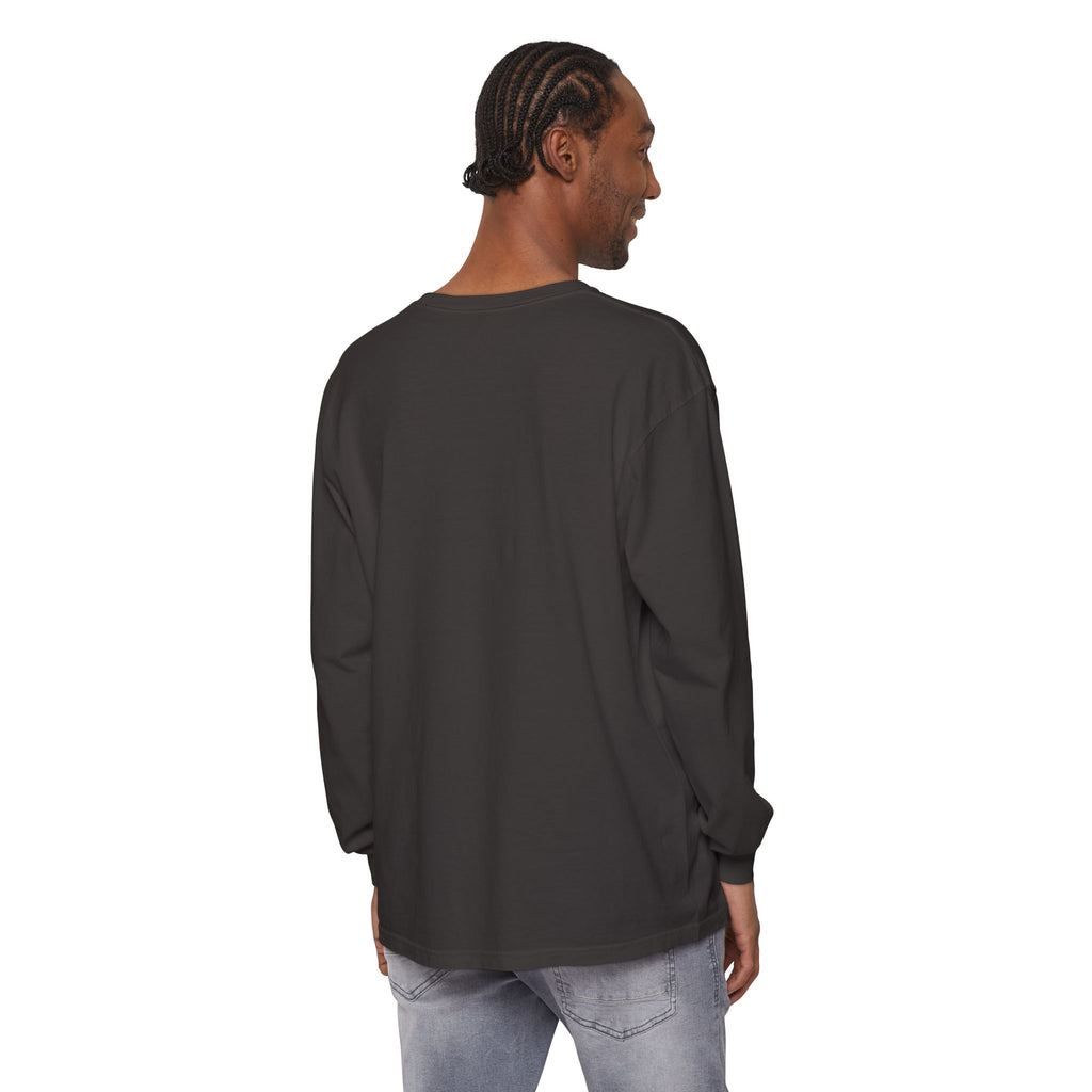 Custom Print - Unisex Garment-dyed Long Sleeve T-Shirt