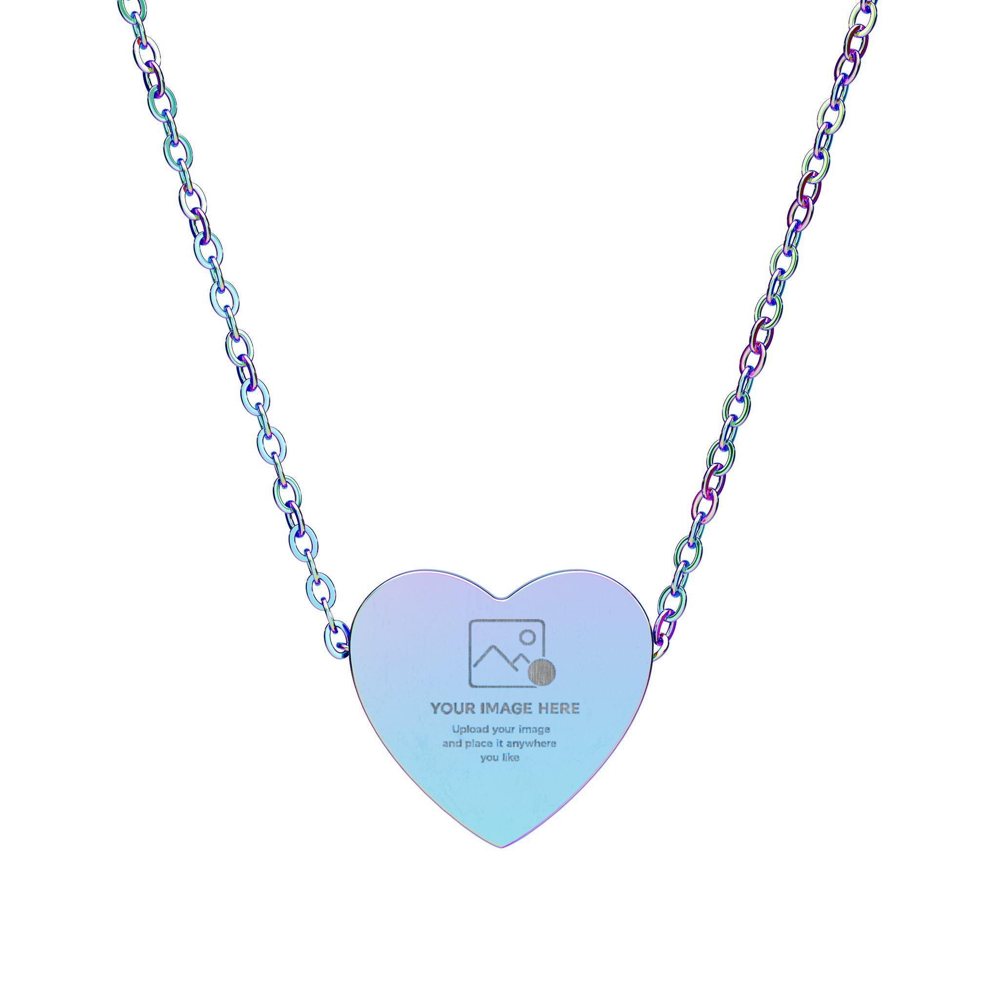 Heart Necklace (Engraving)