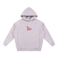 Essential Oversized Fleece Hoodie - Butterfly Flower