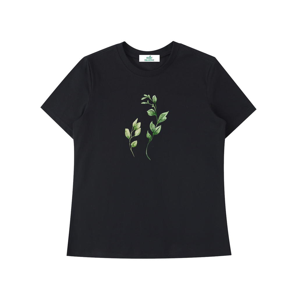 Essential Standard Shoulder T-Shirt - Leaf Collection