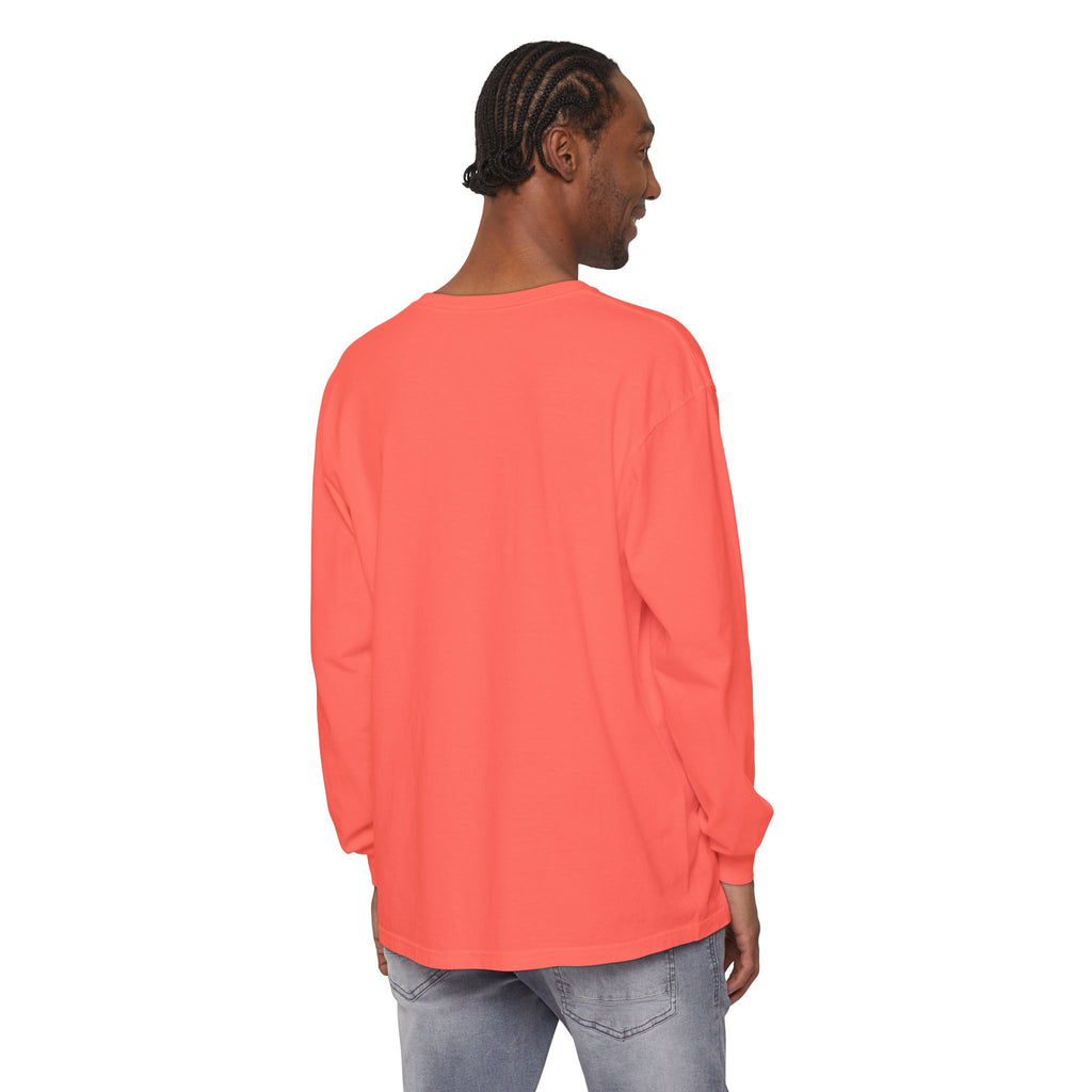 Custom Print - Unisex Garment-dyed Long Sleeve T-Shirt