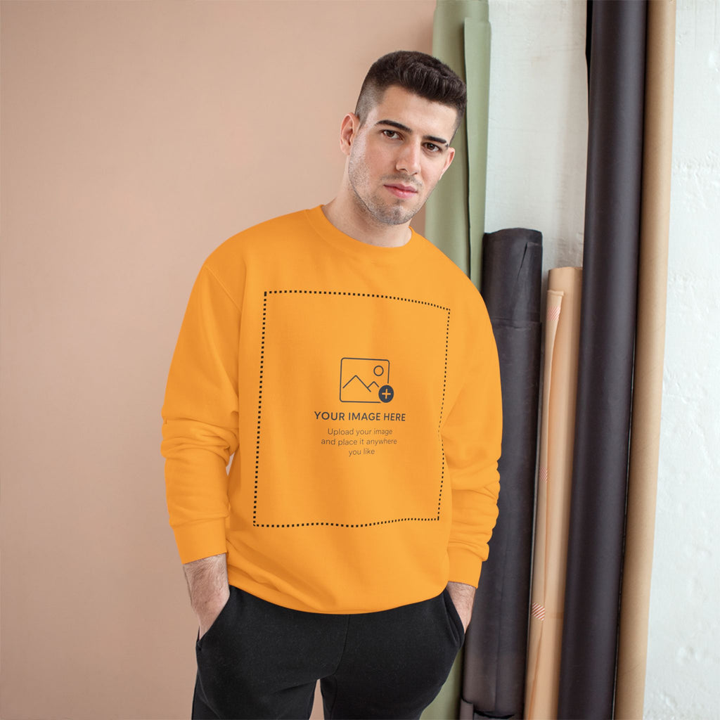 Cl1hampion Sweatshirt — Custom Photo/Print