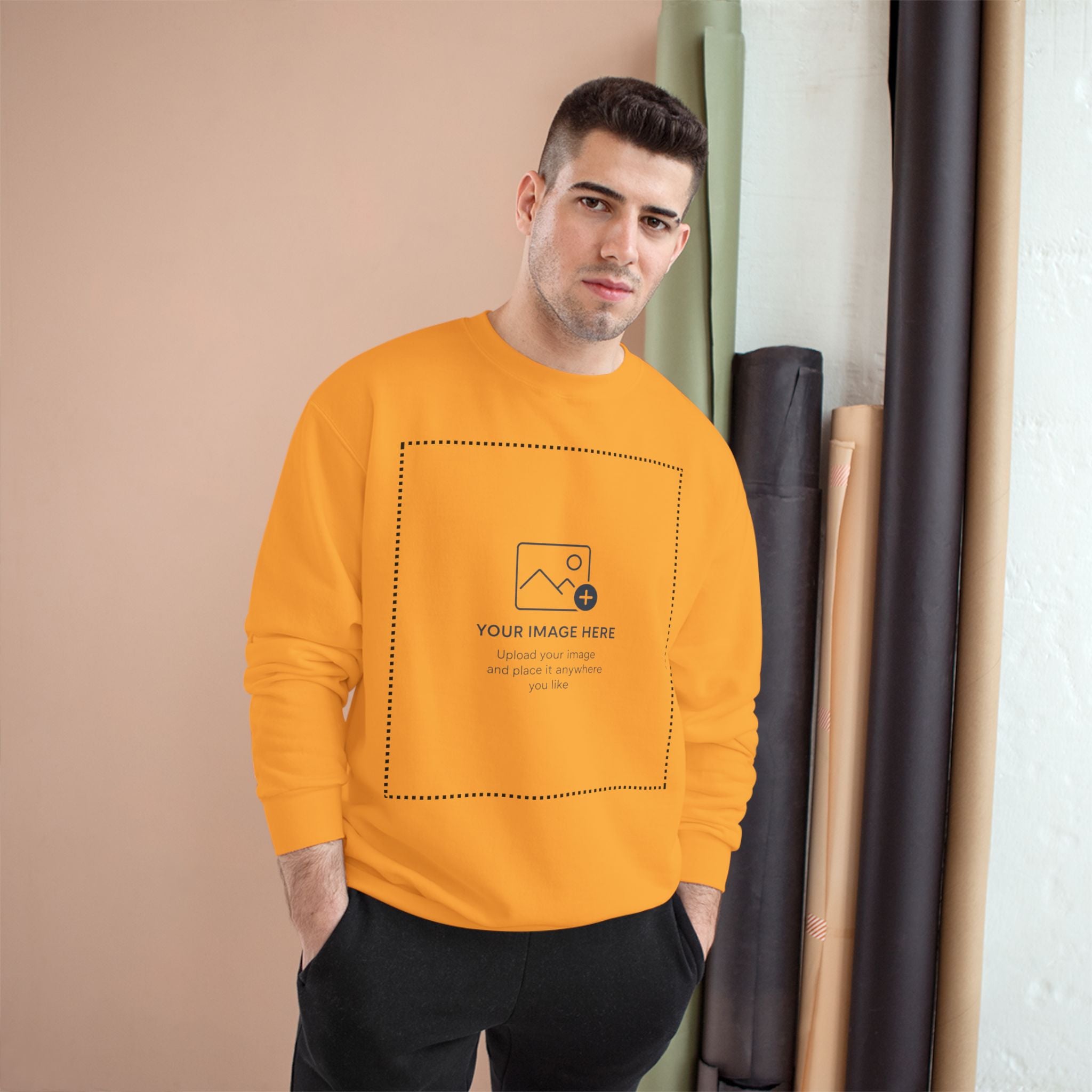 Cl1hampion Sweatshirt — Custom Photo/Print