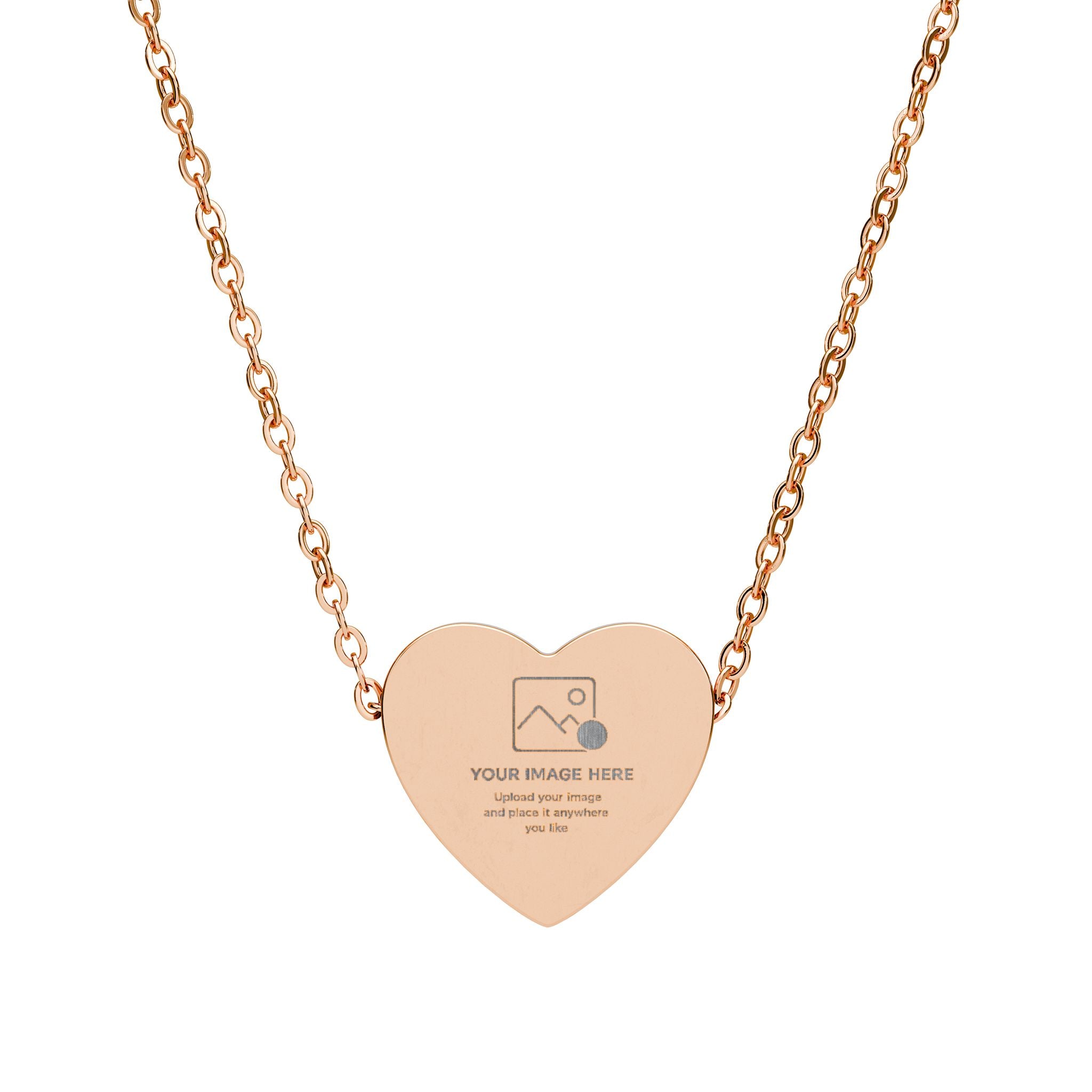 Heart Necklace (Engraving)