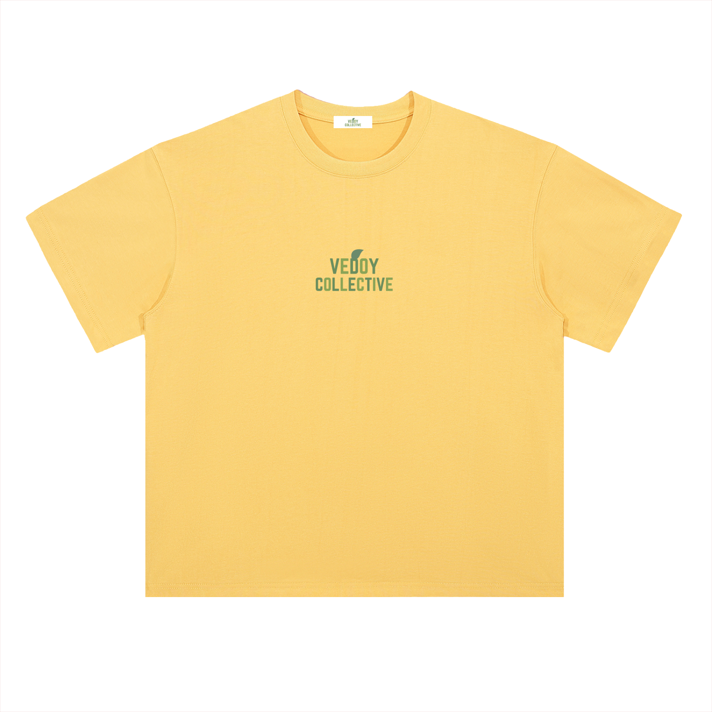 Heavyweight T-skjorte med senket skulder 100 % bomull – Vedoy Collective