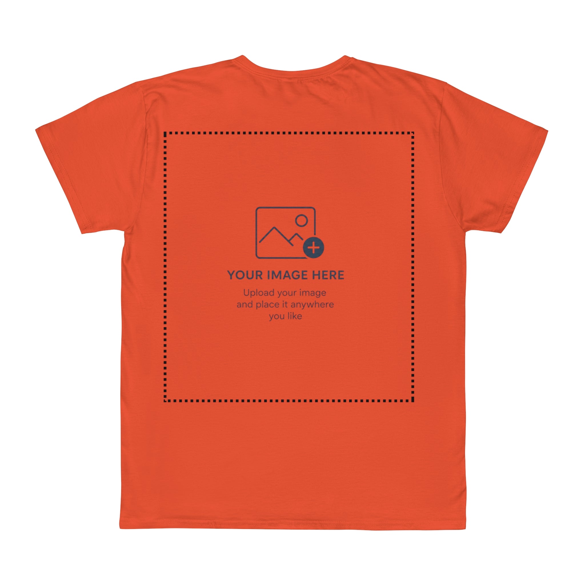 Custom Photo T-Shirt — Personalized Front & Back Print