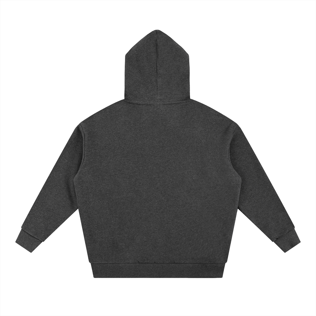 Essential Oversized Fleece Hoodie - Butterfly Flower