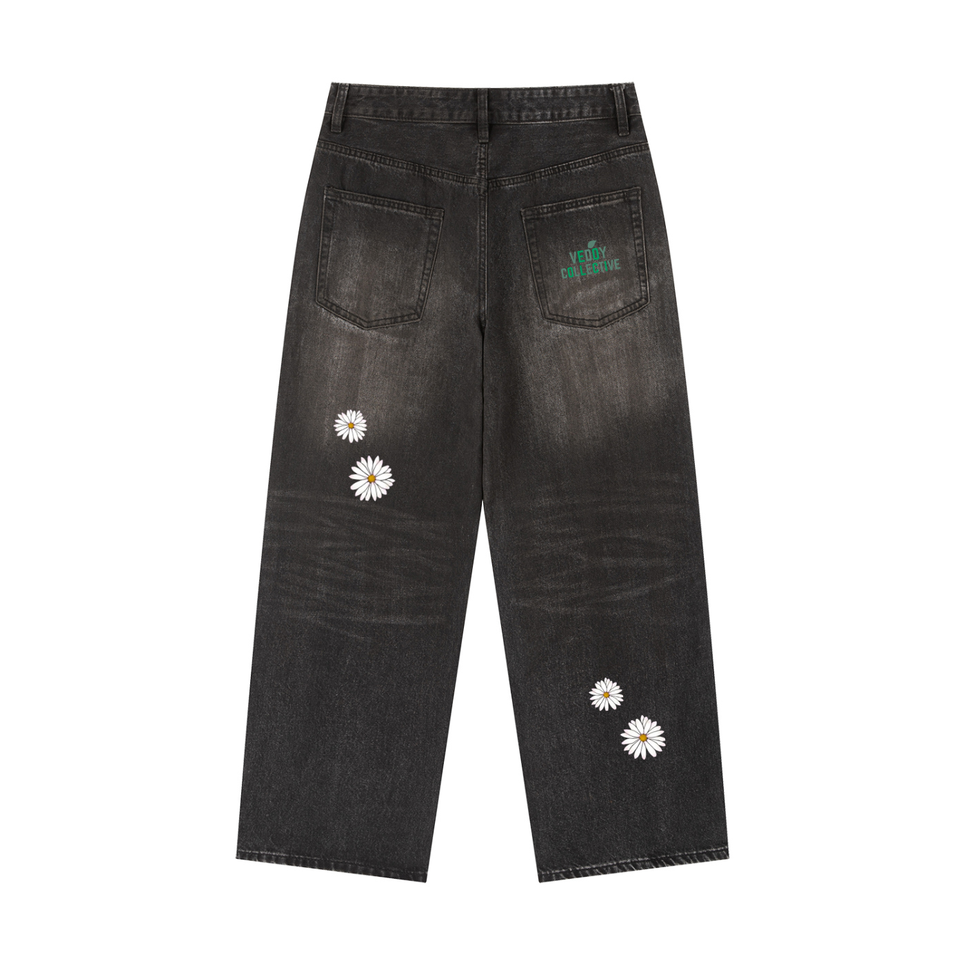 Jeans,Denim,Flower Collection ,Bukser,Olabukser,Vedoy Collective ,Black,Quality,Premium,Cotton