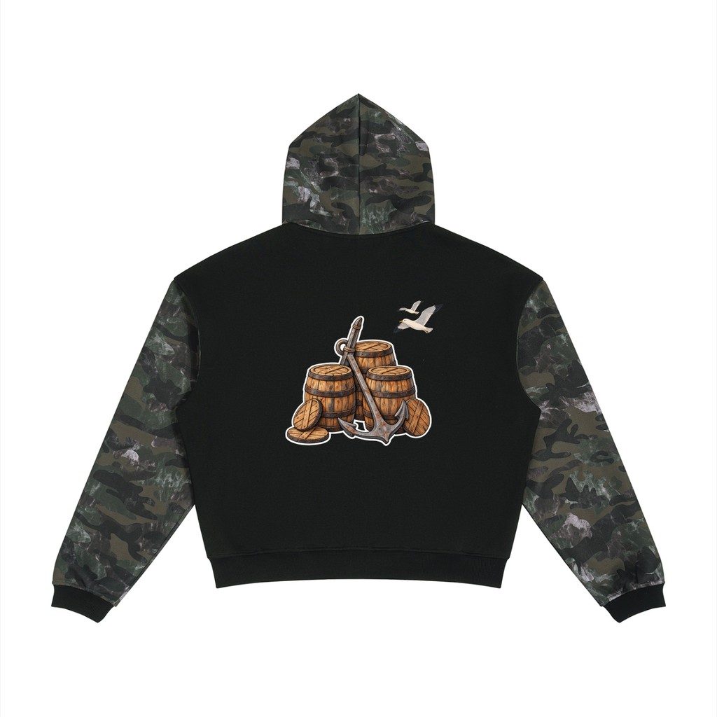 Vedoy,Collectiver,collection,camo,zipup,unisex,haugesund,norwy,norge,barrel,fisher,fishermn,comfy,qulity,men,women,seagull,Make,mase,fugl,bird