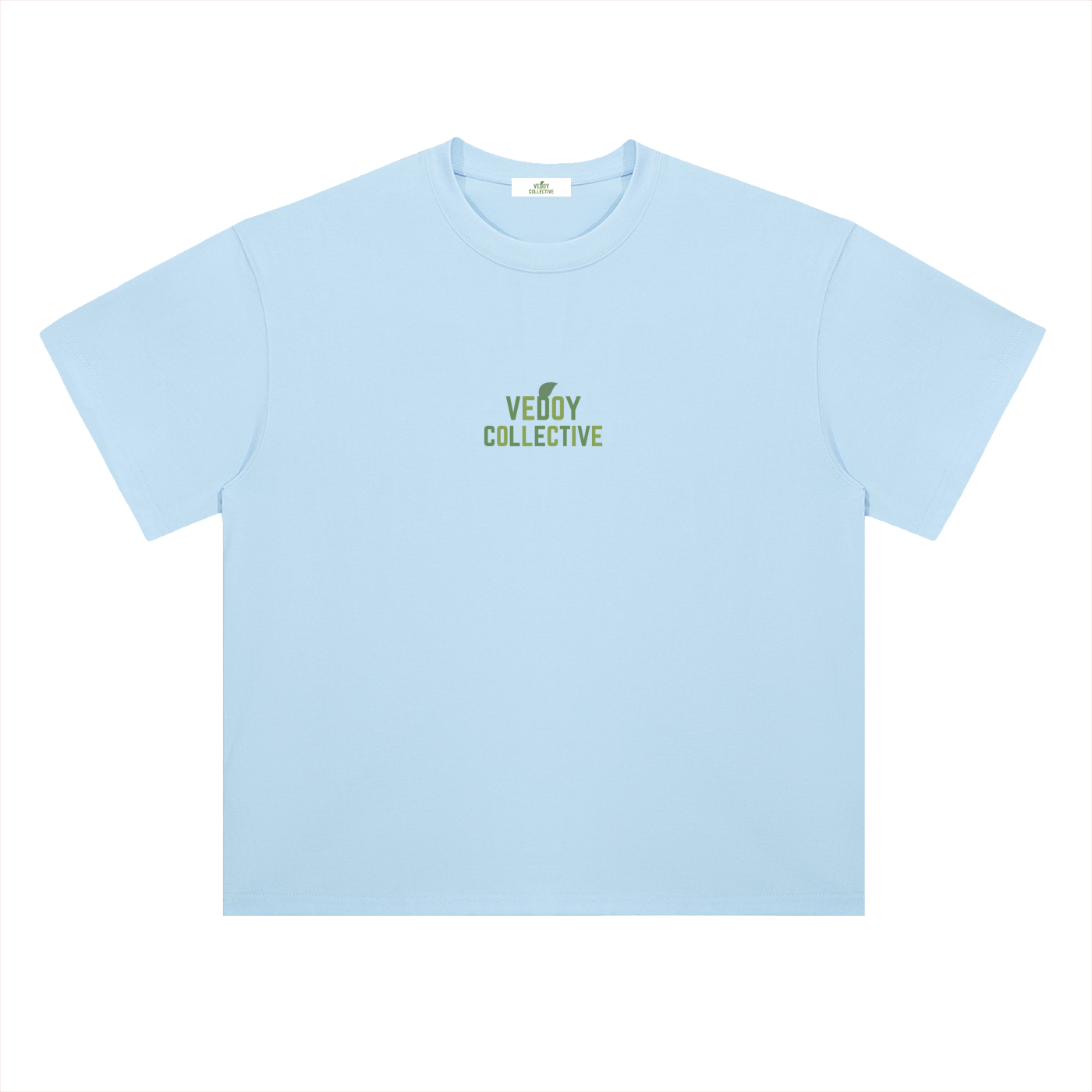 Heavyweight T-skjorte med senket skulder 100 % bomull – Vedoy Collective
