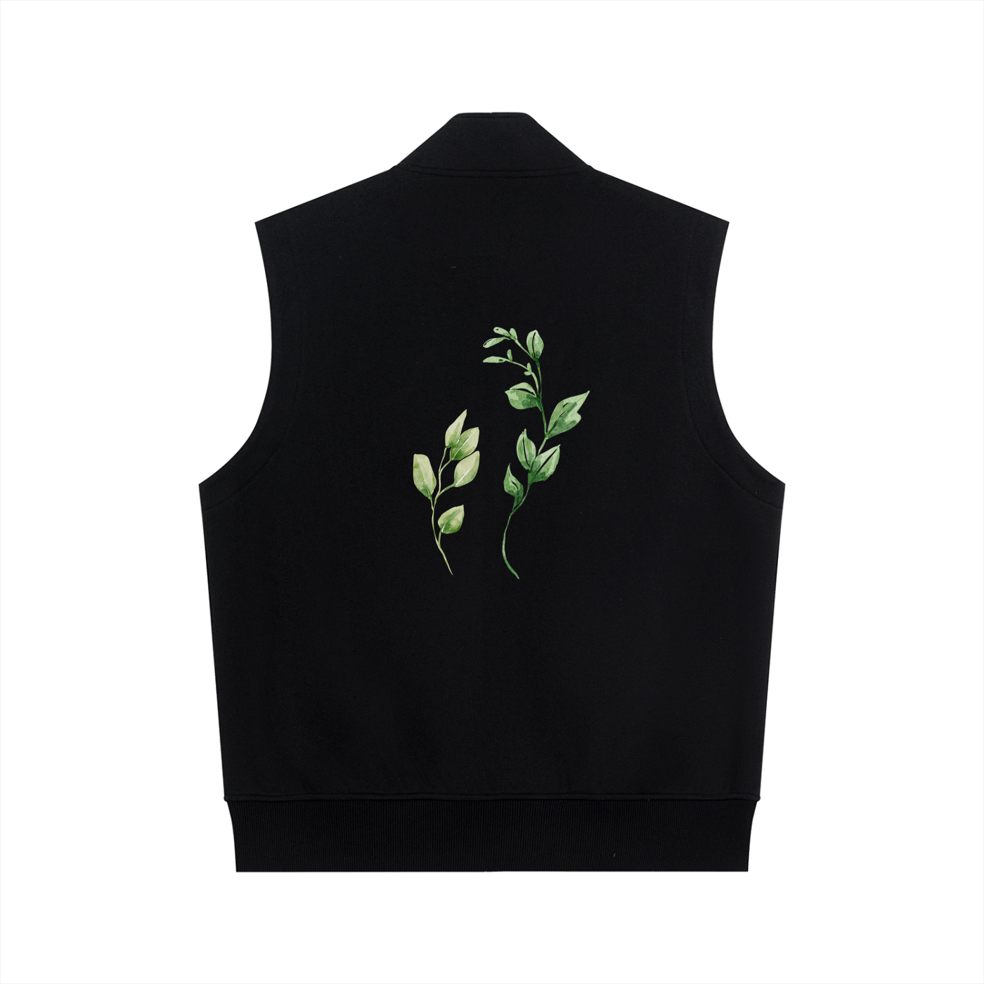 Vest,Jacket,Winter,Leaf Collection ,Heavyweight vest,Zip-up ,Cotton,Quality,Jacket ,Jakke