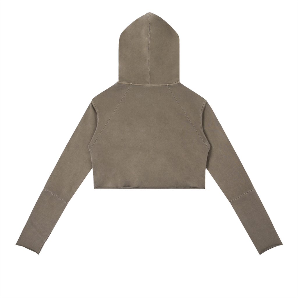 Vedoy,Collective,Raw,Edge,Vintage,Washed,Women,Cotton,Comfy,Comfortable,Hoodie,Hood