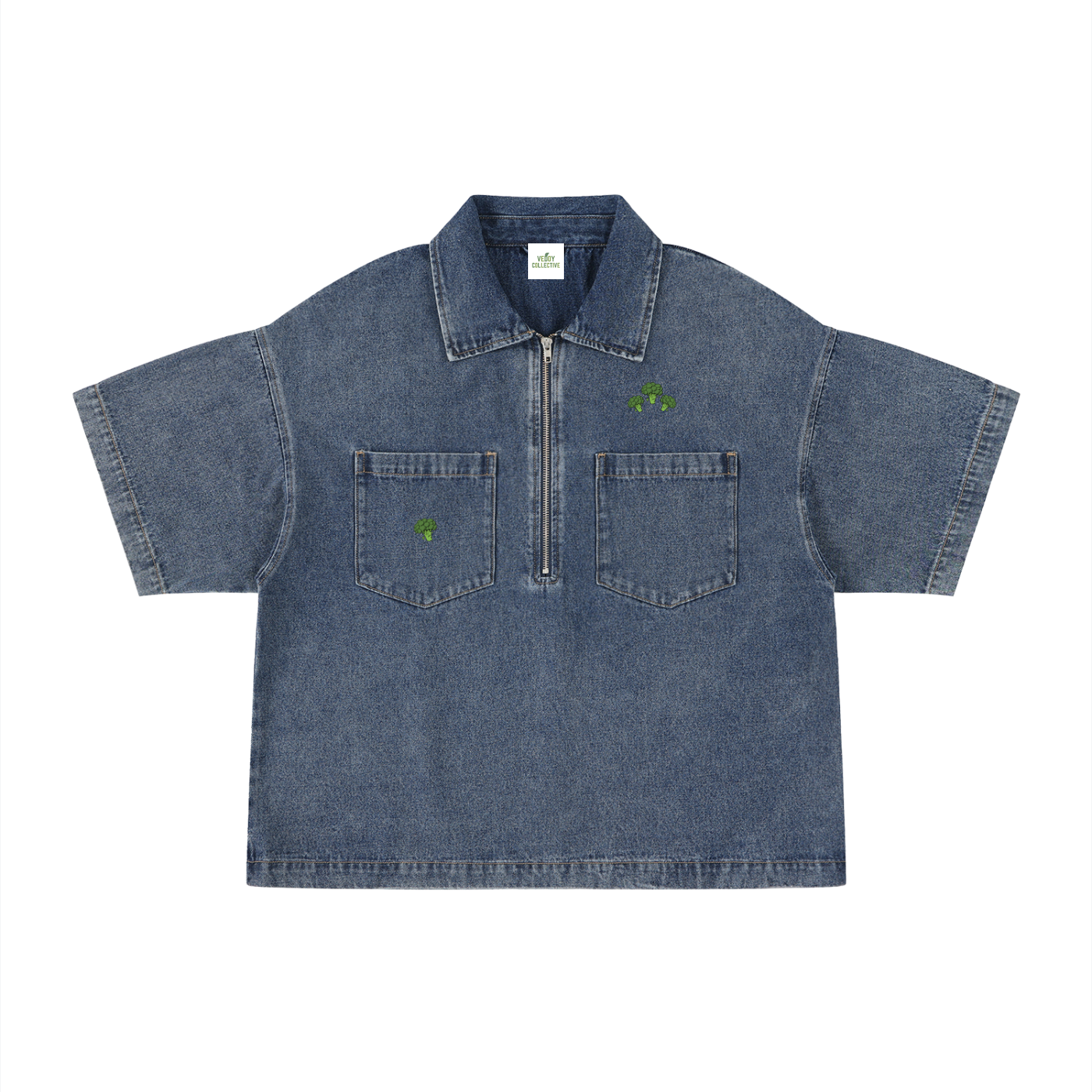 Broccoli Collection ,Shirt,Vintage wash