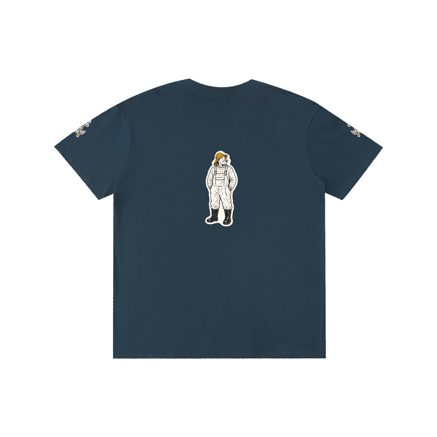 Unisex,Vedoy,Collective,Nothern,Light,Rain,Autumn,Norway,Haugesund,Frisherman,Anchor,Colors,Blue,Colorful,Comfort,Cotton,Pure,The,Men,Women