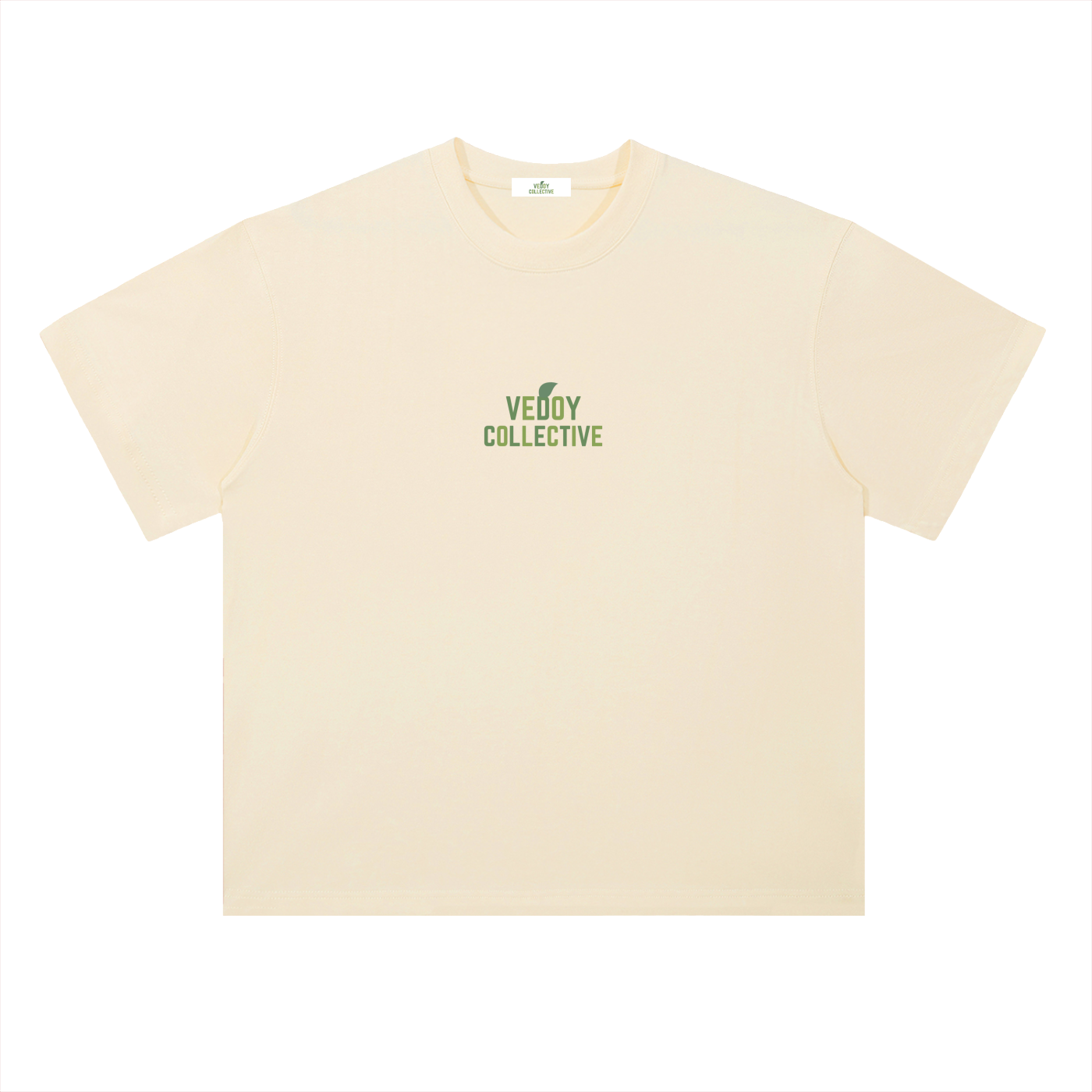 Heavyweight T-skjorte med senket skulder 100 % bomull – Vedoy Collective