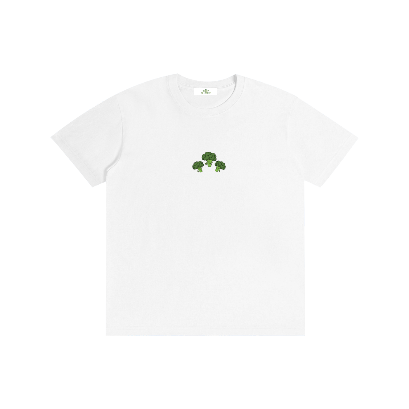 T-Shirt ,Unisex,100% cotton ,Broccoli Collection ,Vegetables ,Vedoy Collective ,Comfy tee,Cheap broccoli t-shirt,Bomull,Brokkoli 