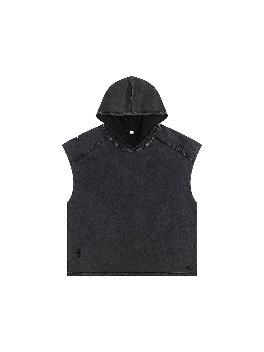 Vedoy Collective,100% Cotton,Tank Top,Snow Washed,Boxy,Hooded,Pure Cotton,Comfort,High-Quality,Unisex
