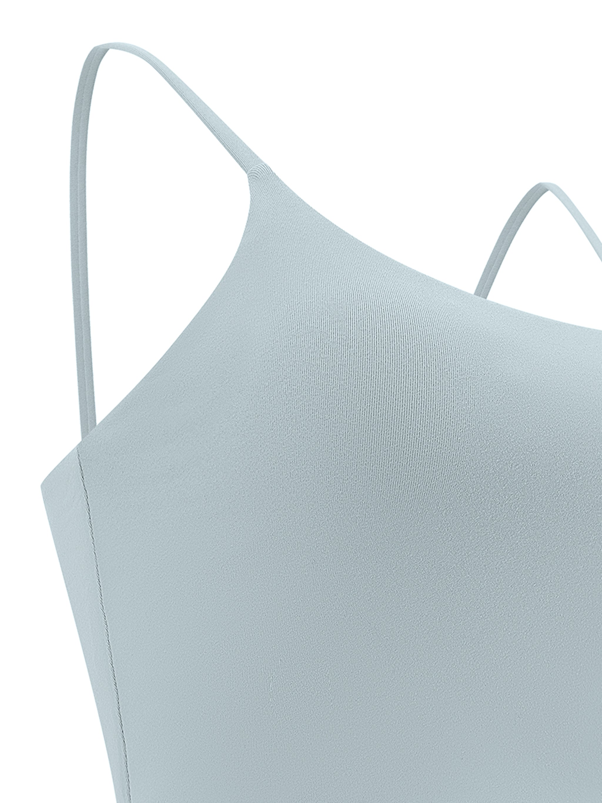 Spaghetti Strap Yoga Sports Bra - Leaf Collection