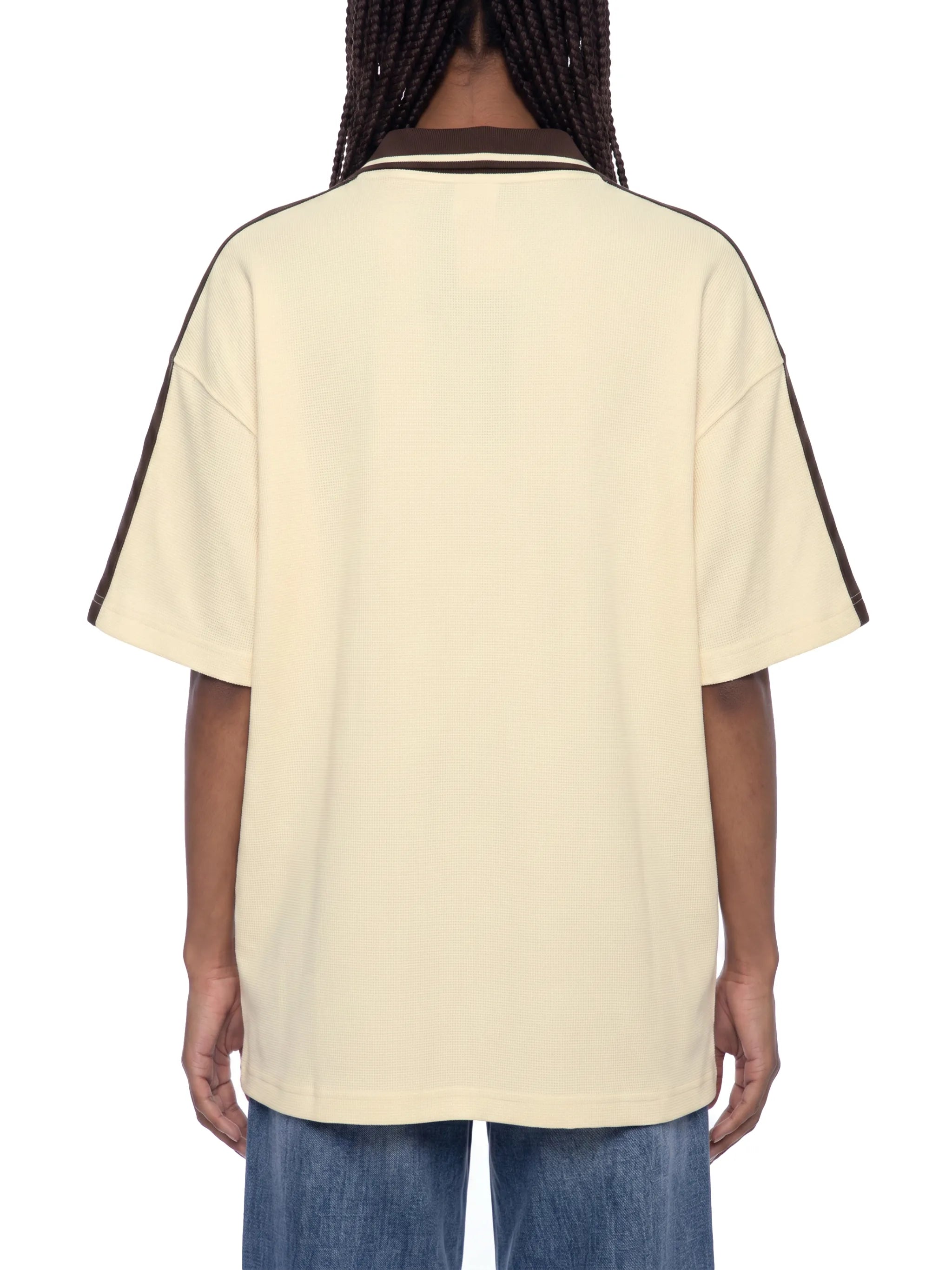 Unisex Color Block Polo Shirt