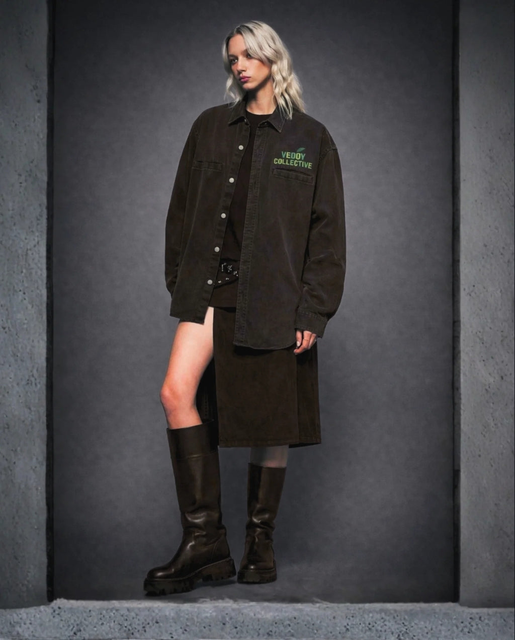 Denim Vintage Washed Heavyweight Jacket