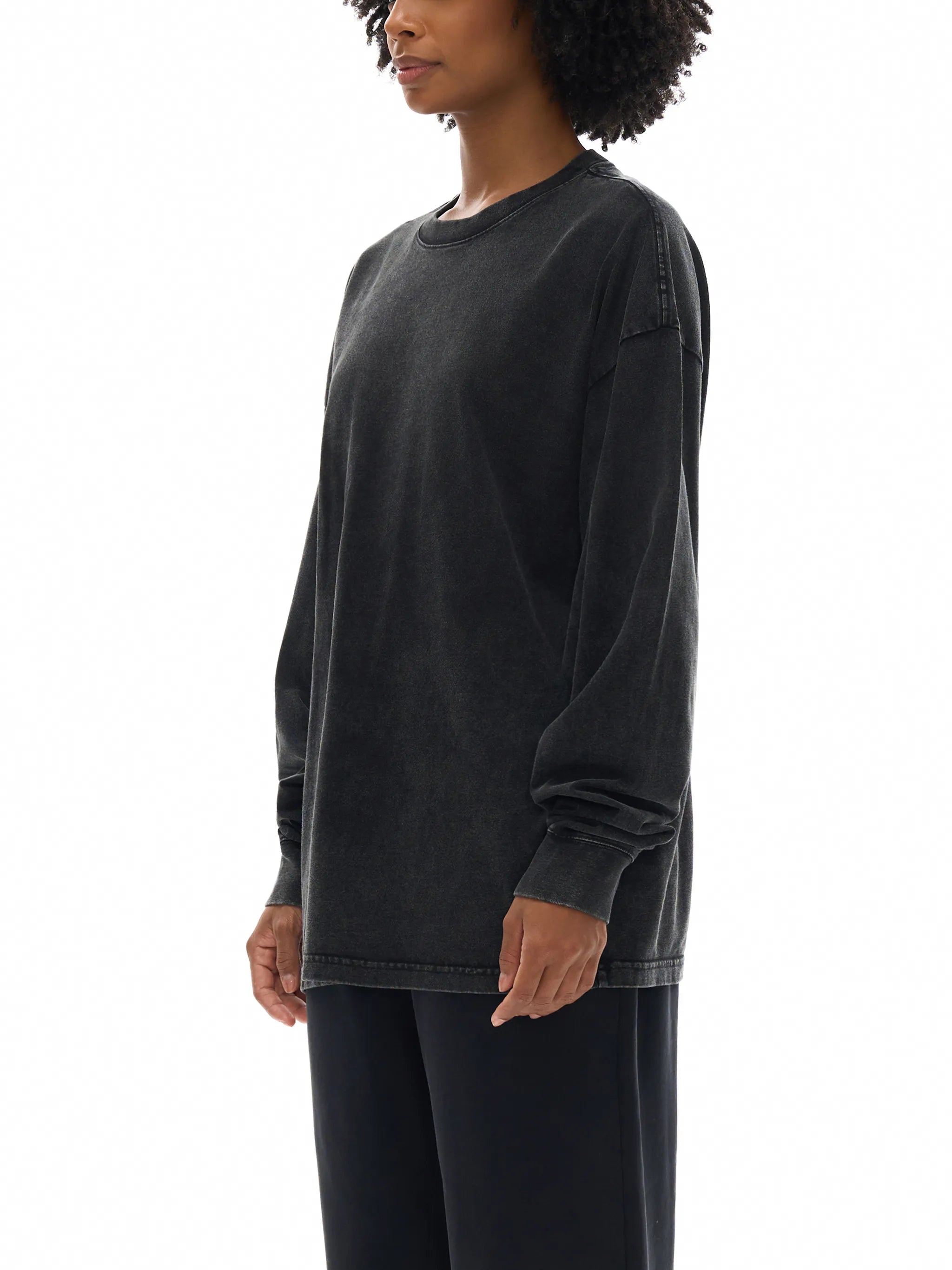Acid Wash Oversized Sweater
